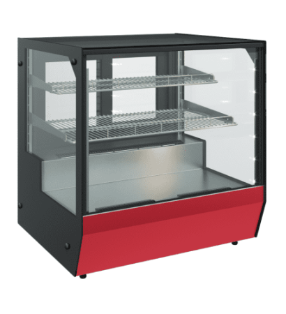 Витрина холодильная CARBOMA Ambra AC59 VV 0,9-1 нержавеющая стальаль фото