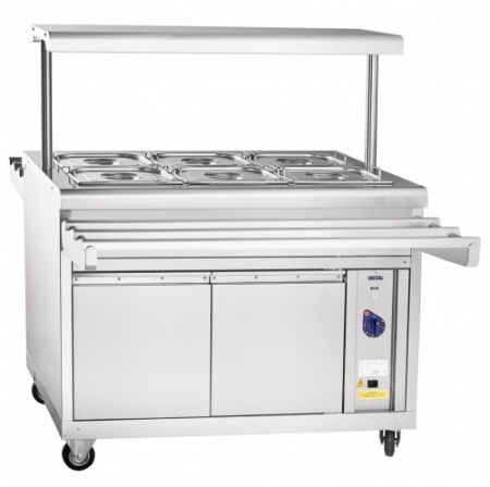 Мармит вторых блюд ABAT ЭМК-70ПМ (кашированный под дерево) фото