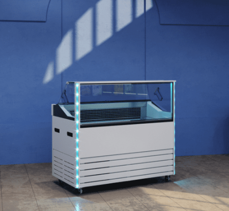 Витрина холодильная CARBOMA IC72 SL 1,3-1 9003 фото