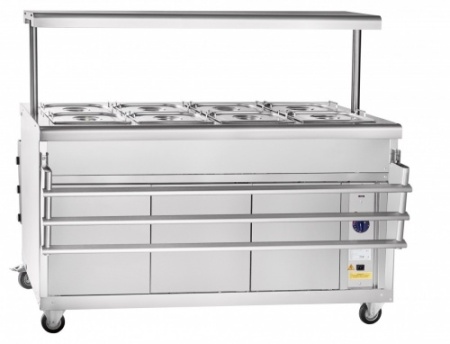 Мармит вторых блюд ABAT ЭМК-70ПМ-01 (кашированный под дерево) фото