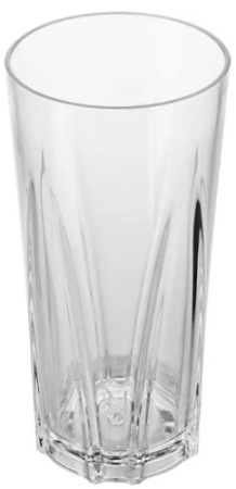 Стакан хайбол PROBAR JD-6643 поликарбонат, 400 мл, D=7,9, H=15 см, прозрачный фото