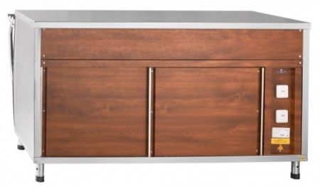 Прилавок для горячих напитков ABAT ПРЕМЬЕР ПГН-70Т-03 кашированный под дерево фото