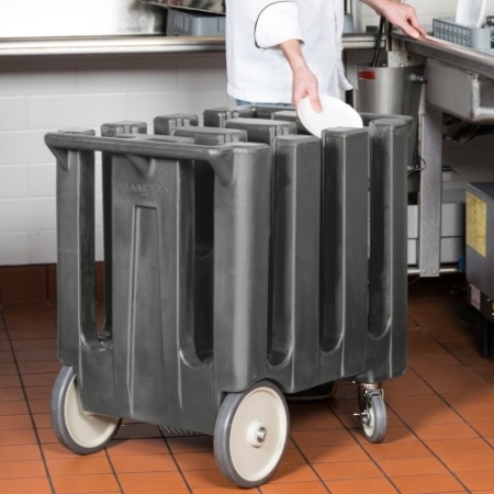 Тележка для посуды 83х60х81см CAMBRO DC700 191 (гранитно-серый) фото