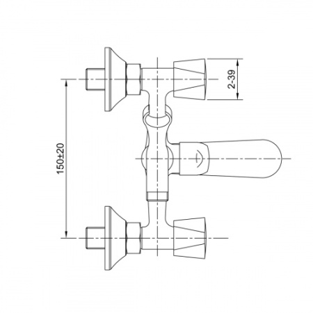 Смеситель ELEANTI Coral 0402.887 фото