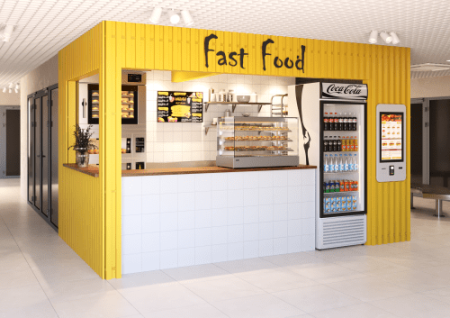 Витрина тепловая CARBOMA Asia AC45 HWB 0,7-1 self, нерж. сталь фото