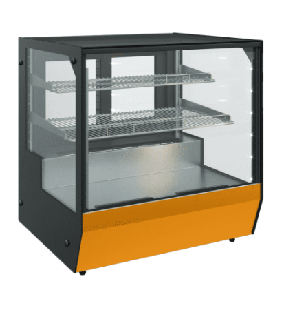 Витрина холодильная CARBOMA Ambra AC59 VV 0,9-1 нержавеющая стальаль фото