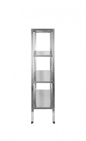 Стеллаж кухонный LUXSTAHL СР-1800*1100*600/4 нерж. фото