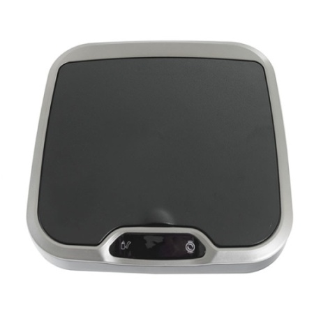 Ведро для мусора FOODATLAS JAH-6311 13л, сенсорное, квадратное, внутр ведро, стальной фото