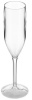 Бокал для шампанского PROBAR JD-6674 поликарбонат, 210 мл, D=7,2, H=24,3 см, прозрачный фото