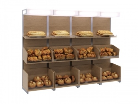 Стеллаж пристенный CARBOMA Модуль S5-20 01 фото