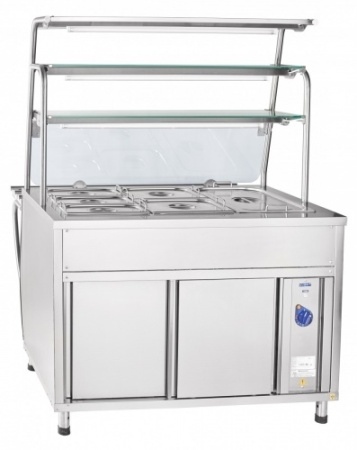 Мармит вторых блюд ABAT ПРЕМЬЕР ЭМК-70Т (кашированный под дерево) фото