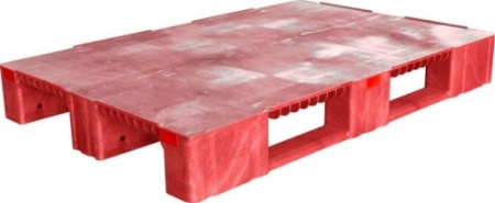 Паллет усиленный сплошной на 3-х полозьях RESTOTARA TR 1208-1-1 фото