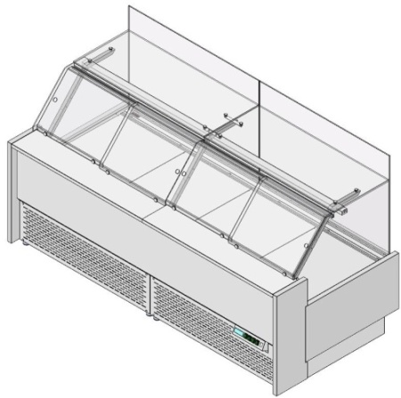 Витрина холодильная REFETTORIO Vista RGV15CA-P фото
