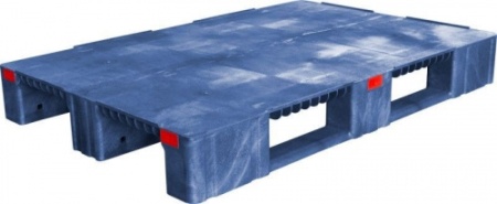 Паллет усиленный сплошной на 3-х полозьях RESTOTARA TR 1208-1-1 фото