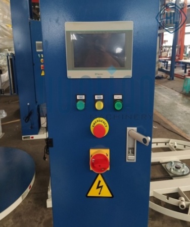 Паллетоупаковщик HUALIAN HL-1650Е с механическим натяжением фото