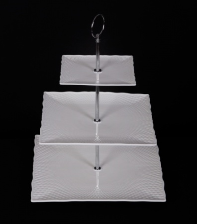 Этажерка 3-х ярусная Sam&Squito серия Quadro фк1306 фото