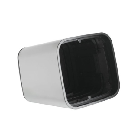 Ведро для мусора FOODATLAS JAH-6311 13л, сенсорное, квадратное, внутр ведро, стальной фото