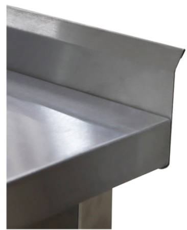 Стол универсальный LUXSTAHL СПУ-8/6 со сплошной полкой нерж. фото