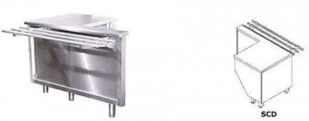 Прилавок для кассы KOGAST SCD фото