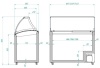 Витрина для мороженого ITALFROST CF400CS фото
