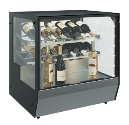 Витрина холодильная CARBOMA Ambra AC59 VV 0,9-1 нержавеющая стальаль фото