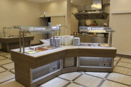 Мармит вторых блюд REFETTORIO RМ42А шведский стол островной фото