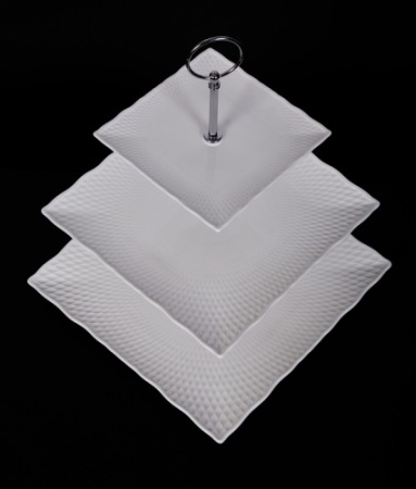 Этажерка 3-х ярусная Sam&Squito серия Quadro фк1306 фото