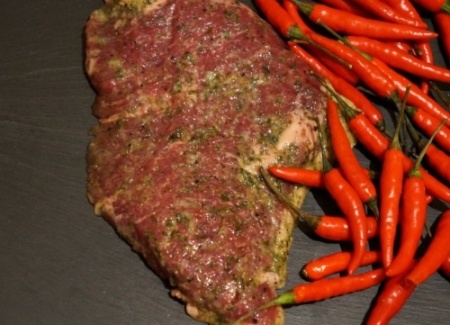 Блюдо для подачи прямоугольное MGPROF 69758 сланец, L=30, B=12 см, черный фото