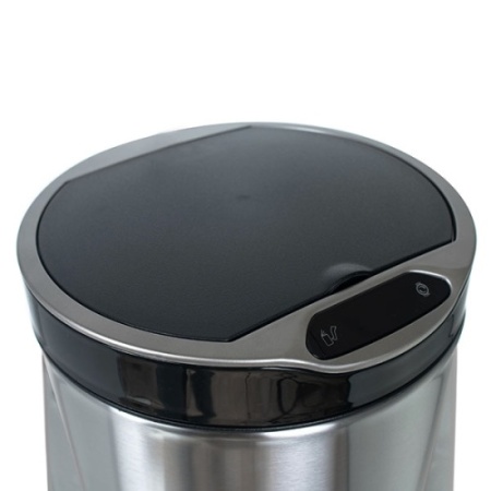 Ведро для мусора FOODATLAS JAH-9313, 20 л сенсорное, круглое, внутр ведро фото