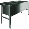Ванна моечная трехсекционная RESTOINOX ВМС-3/6-Б-ЭЦ