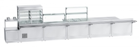 Прилавок-витрина тепловой ABAT Hot-Line ПВТ-70Х-02 фото