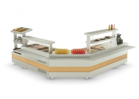 Прилавок для горячих напитков ATESY Ривьера ПГН-1120-02-О фото