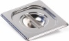 Крышка LUXSTAHL из нержавеющей стали для GN 1/6 [816-L] га39
