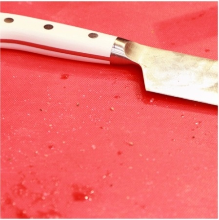 Доска разделочная мки307/1, 600х400х18, пластик, красный фото