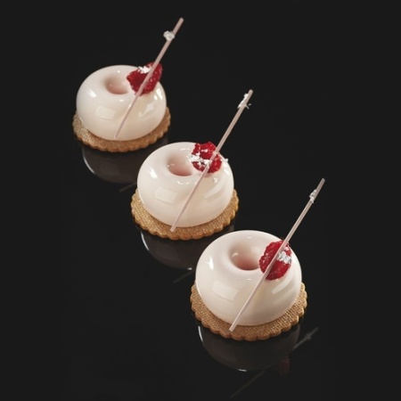 Форма силиконовая PAVOFLEX для пирож. 3D "Саварин" d65мм h34мм, 90мл, 12 ячеек фото