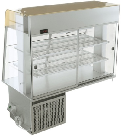 Витрина настольная холодильная ATESY Регата ХВ-1200-1370-02 фото