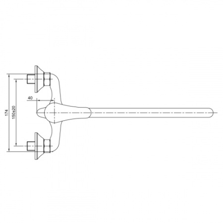 Смеситель ELEANTI Topaz 0402.853 фото