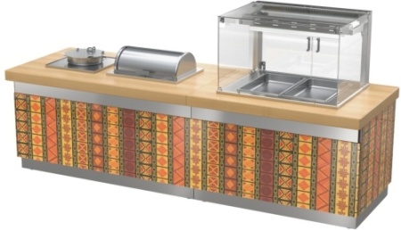 Витрина настольная холодильная ATESY Регата ХВ-1200-1370-02 фото