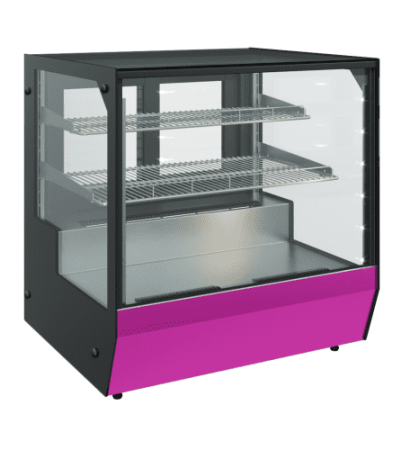 Витрина холодильная CARBOMA Ambra AC59 VV 0,9-1 нержавеющая стальаль фото