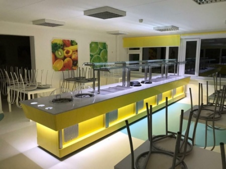 Мармит вторых блюд REFETTORIO RМ42А шведский стол островной фото