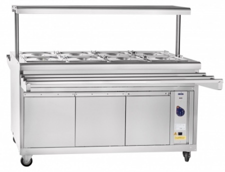 Мармит вторых блюд ABAT ЭМК-70ПМ-01 (кашированный под дерево) фото