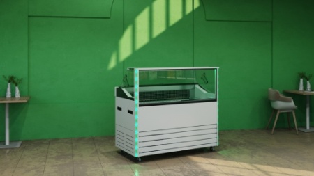 Витрина холодильная CARBOMA IC72 SL 1,3-1 9003 фото