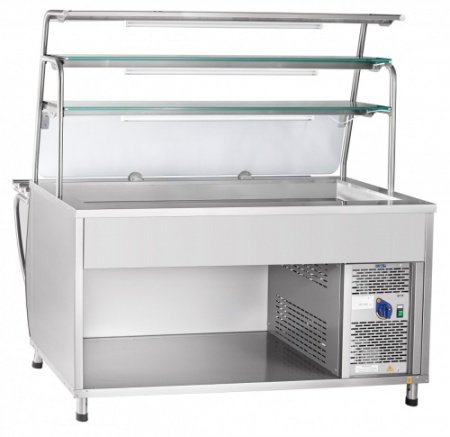 Прилавок холодильный ABAT ПРЕМЬЕР ПВВ(Н)-70Т-01-НШ фото