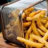 Корзинка для картофеля фри с ручкой LUXSTAHL 105х90х65 мм [QL089-02] фото