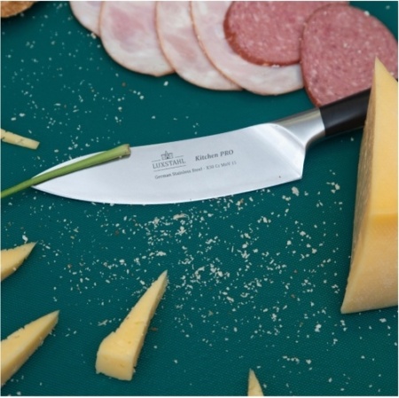 Доска разделочная мки1714/3, полипропилен, 400х300х12мм, зеленый фото