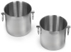 Ведро для льда LUXSTAHL кт2866 нерж.сталь, D=14,5, H=13,1 см фото