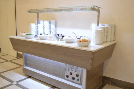 Стол шведский нейтральный REFETTORIO RN42AP пристенный фото