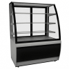 Витрина холодильная кондитерская CARBOMA K70 VM 1,3-1 0011-9005 (ВХСв - 1,3д) (техно)