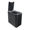 Ведро для мусора FOODATLAS JAH-6611 12л, сенсорное, прямоугольное, черный фото