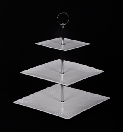 Этажерка 3-х ярусная Sam&Squito серия Quadro фк1306 фото